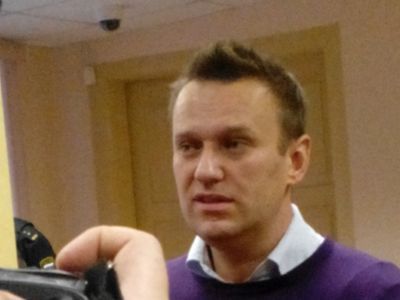 Алексей Навальный в суде. Фото: Лиза Охайзина, Каспаров.Ru