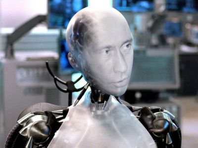 Путин и искусственный интеллект. Фото: freakingnews.com