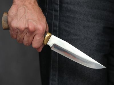 Нож - орудие убийства. Фото: kursktv.ru