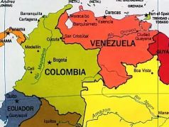 Колумбия и Венесуэла на карте: arms-expo.ru