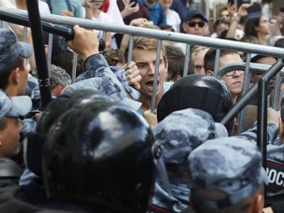 Акция "Вернем себе право на выборы" в Москве 3 августа. Фото: mbk.news
