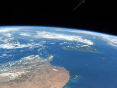 Вид на Землю из космоса. Фото: Антон Шкаплеров / Роскосмос