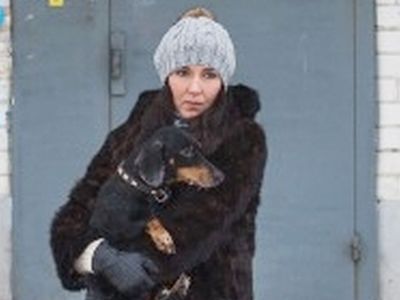 Кристина Морозова со своей собакой. Фото: kriminalnn.ru