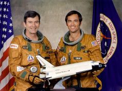 Джон Янг и Роберт Криппен, первый экипаж "шаттла" Колумбия", 1981. Фото: НАСА